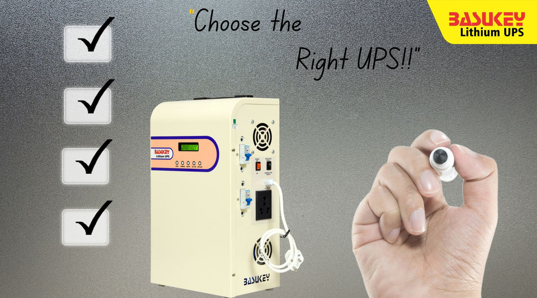Choose The Right UPS